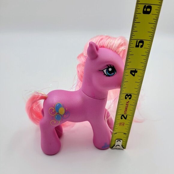 My Little Pony Pinkie Pie 2007 G3 MLP Hasbro Pink Toy Read - Picture 9 of 10